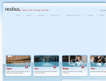 Tablet Screenshot of neubus.com